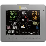 National Geographic Smarte Tuya Wetterstation 7-in-1 Sensor WLAN Luftqualität AQI CO2 UV 6-Tage-Prognose