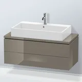 Duravit L-Cube Waschtischunterbau für Konsole, 2 Schubkästen,