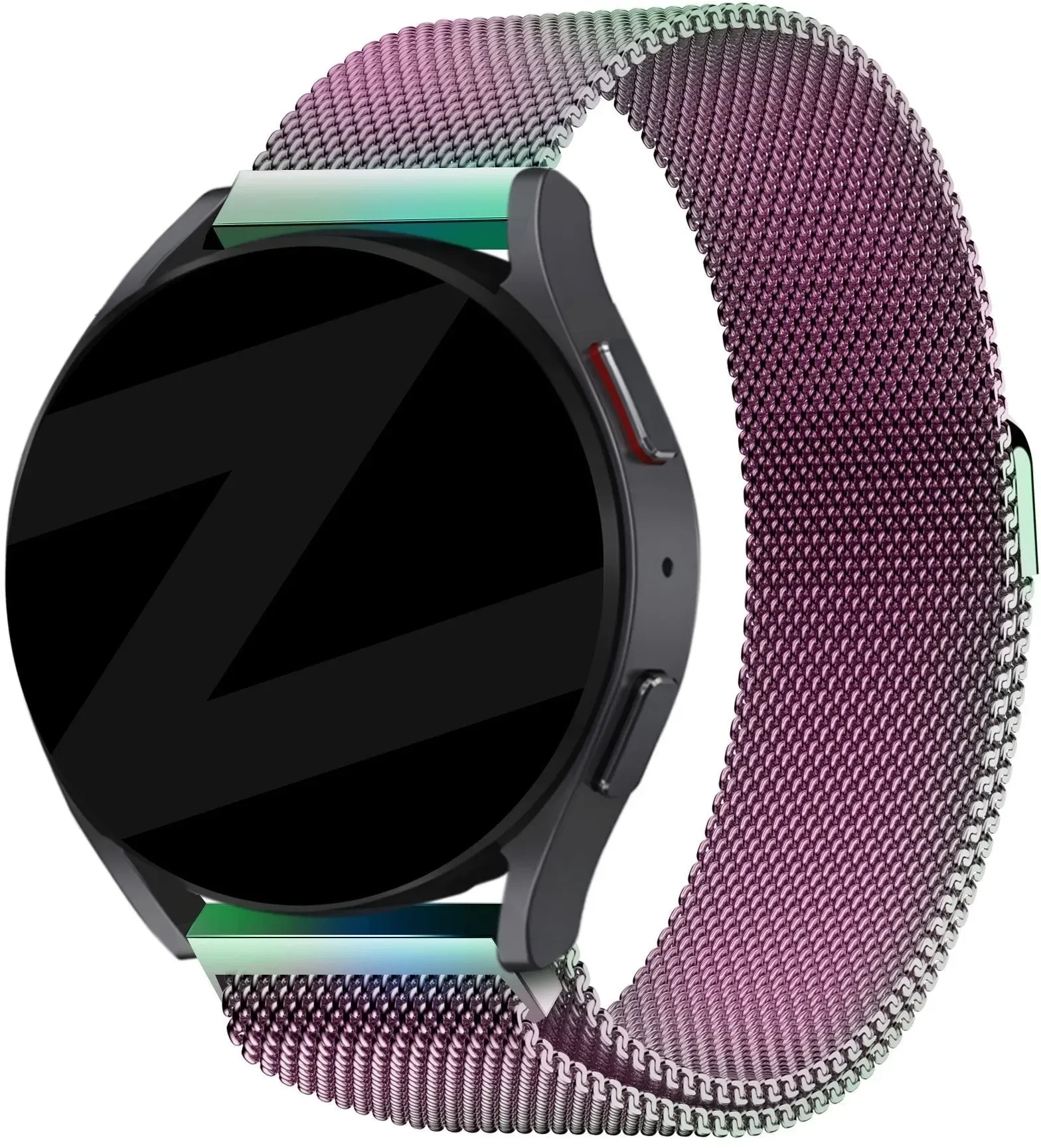 Bandz Actyve Smartwatch 20mm Armband Milanese für Actyve Smartwatch 20mm - Perlmutt - Magnetischer Verschluss