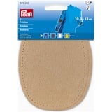 Prym 929280 Patches Nubukleder zum Annähen 10,5 x 13 cm beige