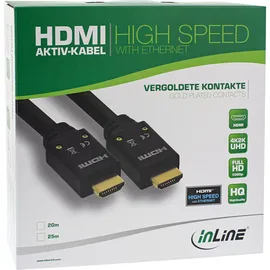 InLine HDMI-Kabel 10 m Schwarz