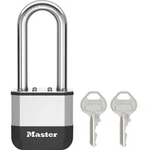 Master Lock Vorhängeschloss 52 mm 64 mm Silber