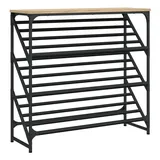 vidaXL Sonoma-Eiche 90 x 30 x 85 cm braun