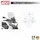 GIVI Windschutzscheibe für Motorrad Bmw C 400 Gt 19-24 Clear
