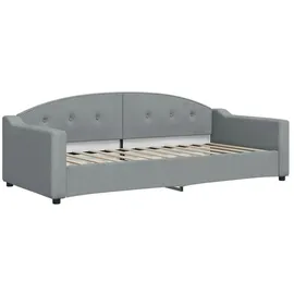vidaXL Tagesbett 90 x 200 cm Hellgrau