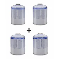 Cadac Gascartridge 4er Vorteils-Set Gaskartusche Button/Propan 445g 4xCA445-N