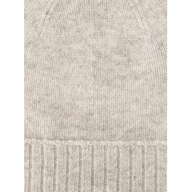 Zwillingsherz Strickmütze grau