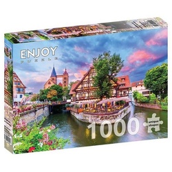 ENJOY Puzzle Puzzle ENJOY-2094 - Esslingen am Neckar, Germany, Puzzle, 1000 Teile, 1000 Puzzleteile bunt