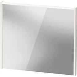 Duravit D-Code Spiegel DC7077022220000 800x700x48, Weiß Hochglanz, mit LED Beleuchtung
