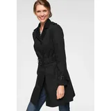 Aniston CASUAL Trenchcoat in schwarz | Gr.: 46