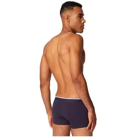 SKINY Boxershorts unifarben blau XXL 3er Pack