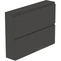 MODERANO Hängeschuhschrank 110 x 82 x 22 cm anthrazit matt / anthrazit