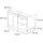 Vicco Dachschrägenschrank-Set 120 x 83,8 x 60 cm Anthrazit/Weiß