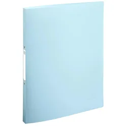 Exacompta 54110E 20x Ringbuch A4 mit 2 Ringen 15mm, Recycling-PP, BeeBlue - Farben sortiert