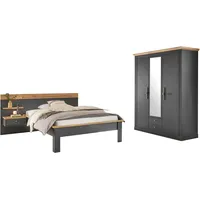 Home Affaire »Westminster« beinhaltet 1 Bett, Kleiderschrank 3-türig und