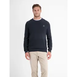 Herren Pullover in Strukturstrickqualität - Classic Navy - S