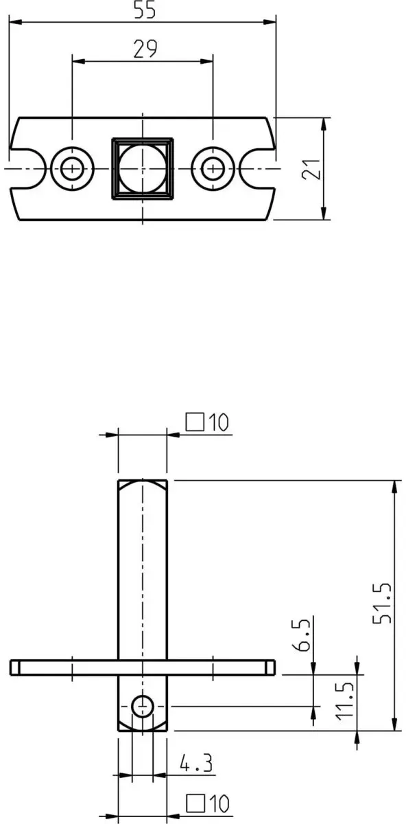 DELTA DORE Adapter Medium 4010-M