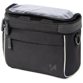 wozinsky Fahrradtasche Lenkertasche schwarz