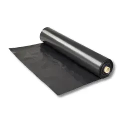 LDPE-Folie, schwarz 1 Rolle, Stärke: 200 my