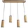 Elobra Bolivia 4-flg. 75 cm dimmbar Holz schwarz