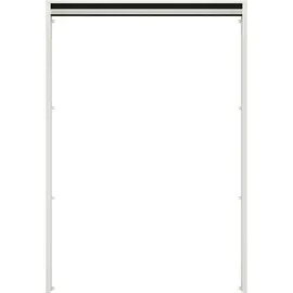 hecht International Insektenschutz Dachfenster Plissee 110 x 160 cm Weiß