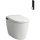 Laufen Cleanet Alvia Dusch-WC mit WC-Sitz Weiß