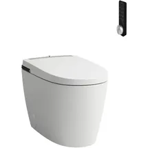 Laufen Cleanet Alvia Dusch-WC mit WC-Sitz Weiß