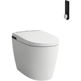 Laufen Cleanet Alvia Dusch-WC mit WC-Sitz Weiß