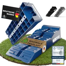 werkthor Auffahrkeile 2er Set Blau