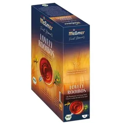 Meßmer Rooibos Tee BIO Lovely Rooibos 15 Stück Tassenportion Aromakuvert