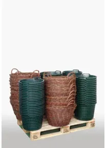 floraworld Gartenkorb Kunststoffu. W eide Classic FWDisplay