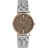 Oozoo Armbanduhr Vintage Series Analog Metall silber UOC20096 - Silber