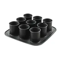 Dr. Oetker Törtchenblech Back-Idee Kreativ ¦ grau ¦ Stahlblech