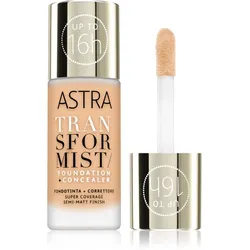 Astra Make-up Transformist langanhaltende Make-up Foundation Farbton 003N Warm Beige 18 ml