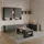 livinity® Piave 60 x 50 cm Anthrazit / Grau