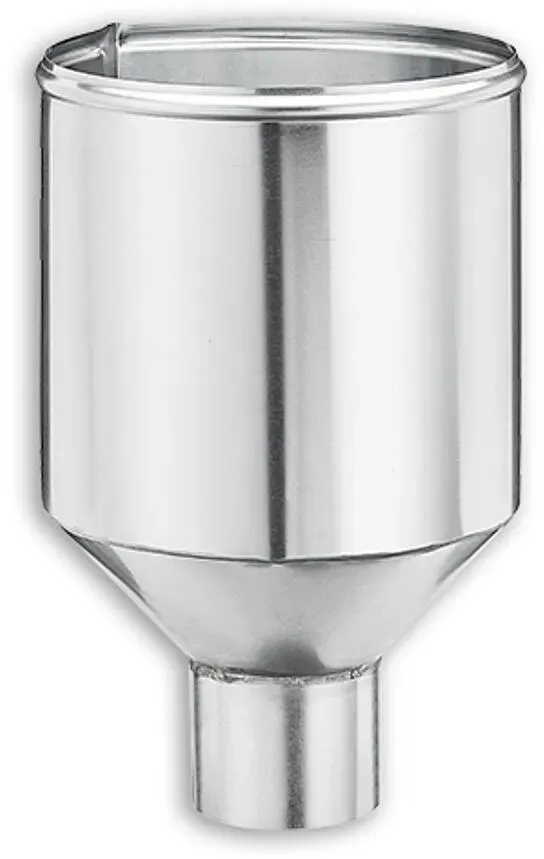 Wasserfangkasten Grömo Trichterform zylindrisch, Zink, verschiedene Größen (Ausführung: Ø 100mm)
