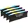 Corsair Vengeance RGB DDR5-5600 128GB Kit (4x32GB) CL40 Schwarz CMH128GX5M4B5600C40