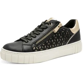 Marco Tozzi M2370142 Damen Wechselfußbett Schwarz/Gold 41