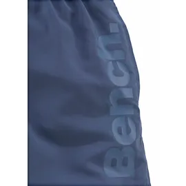 BENCH Badeshorts mit seitlichem Logoschriftzug Blau S