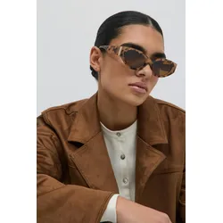 Gina Tricot - Slim cat eye sunglasses - Sonnenbrillen - Braun - ONESIZE - Dame - Braun - ONESIZE