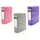 Livepac Office Aktenordner DIN A5 75 mm Pink/Lila/Grau 3 St.