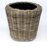 Van der Leeden Pflanzkorb Drypot Ø 34 x 30 cm braun