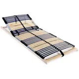 vidaXL Lattenrost mit 42 Latten 7 Zonen 90 x 200 cm
