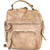 BZNA Rucksack Stella beige Backpacker Designer Rucksack Damenhandtasche - Beige