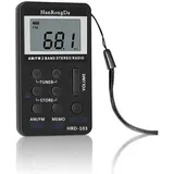 Shining house 1pc Mini Walkman de poche numérique portable am fm Radio usb rechargeable