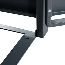 Estexo Mülltonnenbox 4 Türen anthrazit