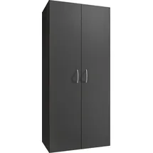 möbelando freiraum Mehrzweckschrank 70 x 185 x 40 cm Grau