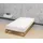 biberna Spannbettlaken 0002744 Feinbiber 140 x 200 - 160 x 200 cm grau