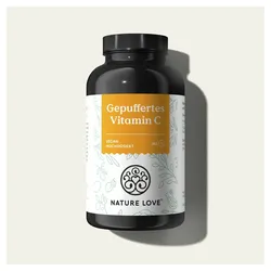 Vitamin C Gepuffert 365 Kapseln Nature Love 365 St