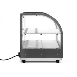 HENDI Warmhaltevitrine doppelt 554x376x(H)432mm